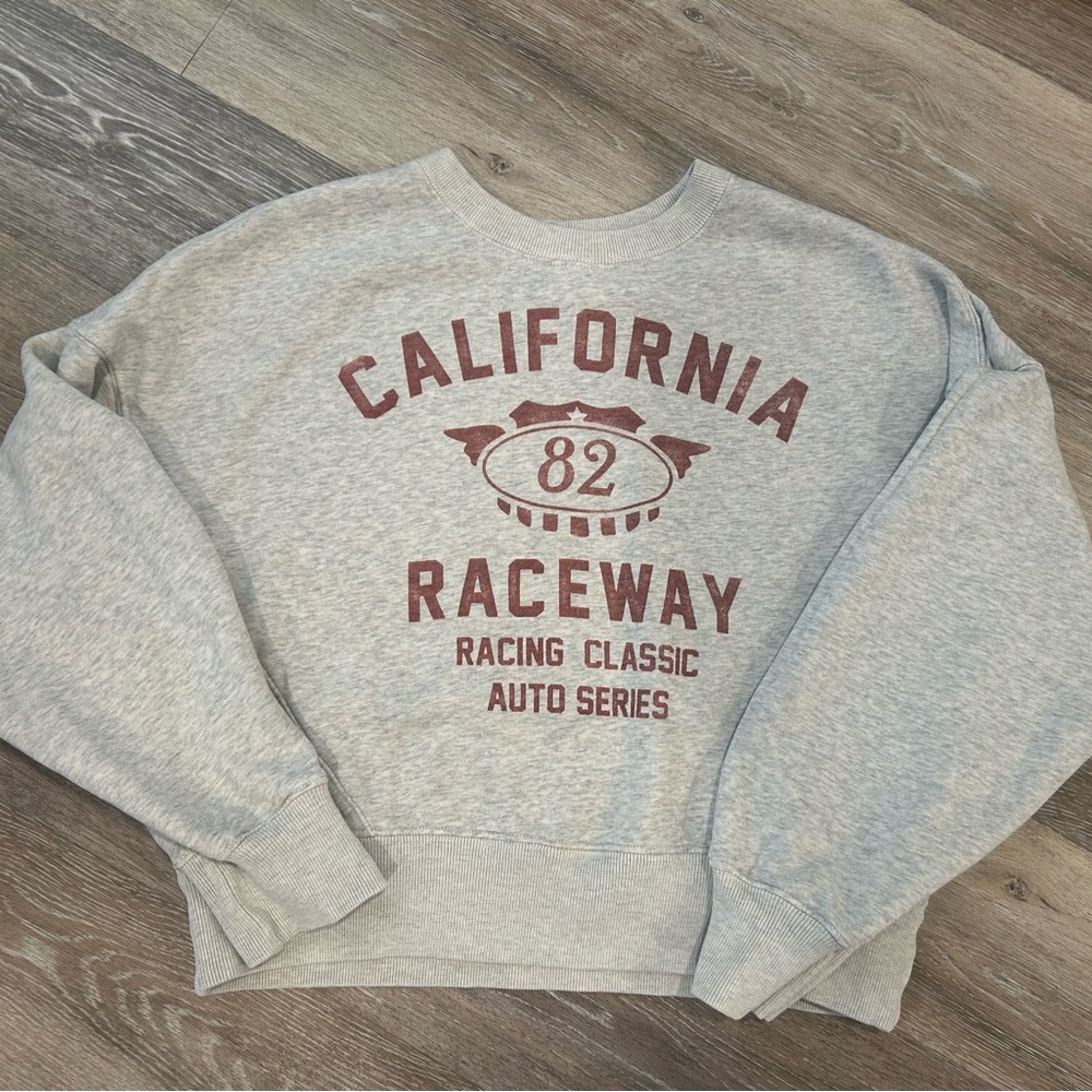 Abercrombie and Fitch Gray sweatshirt xs